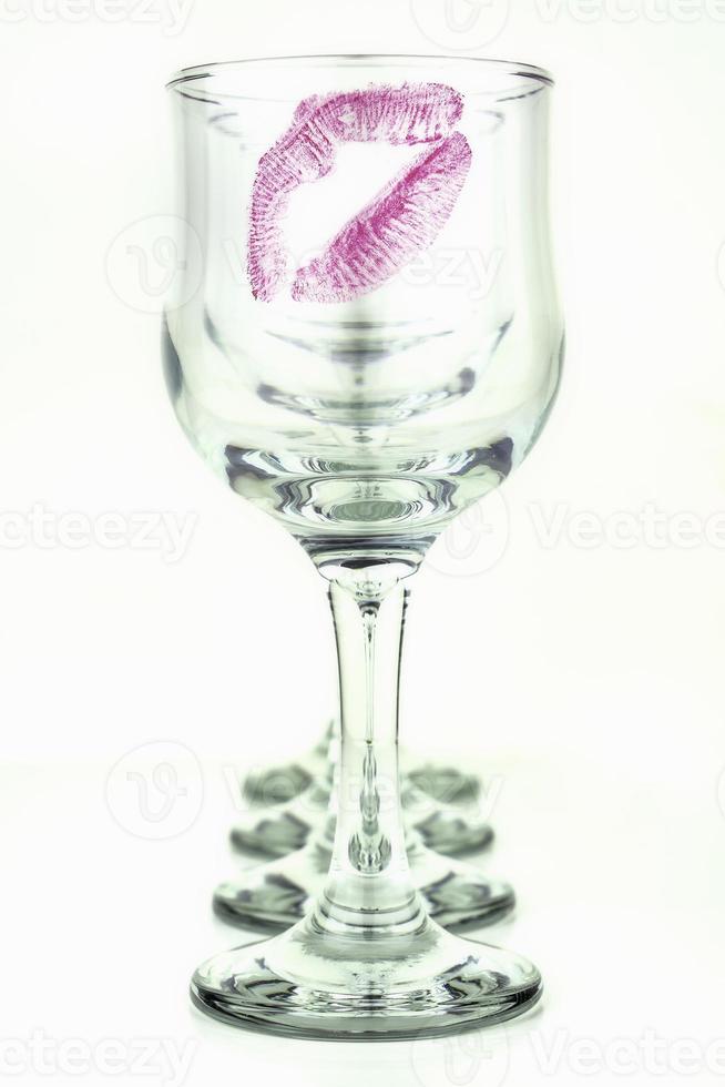 Kiss on the glasses photo