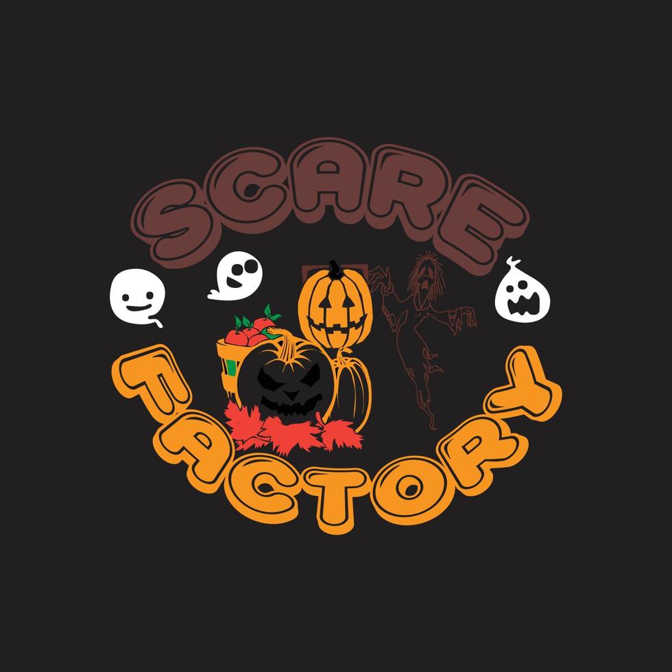 Halloween t-shirt design vector