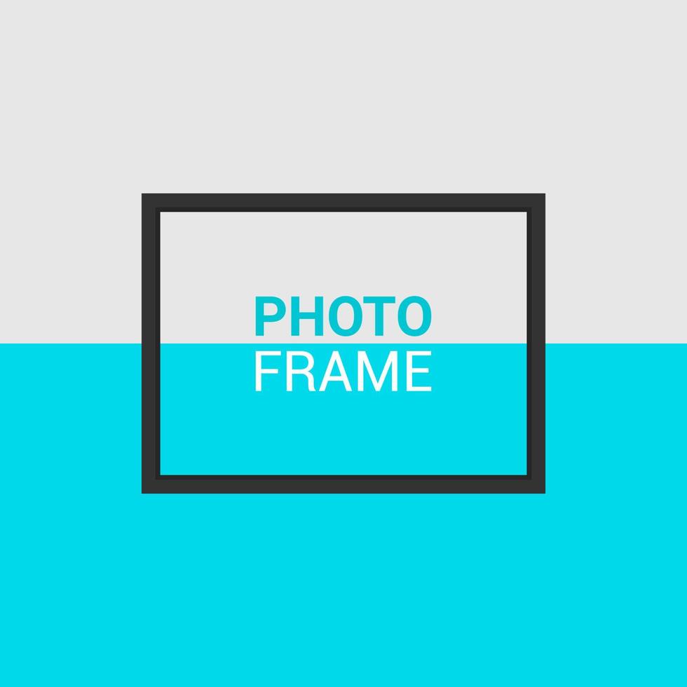 photo frame vector design template