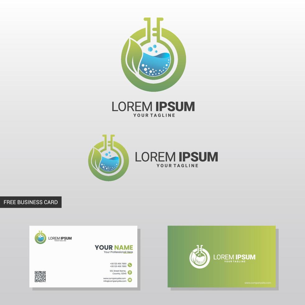 Modern Nature Logo Design Template vector