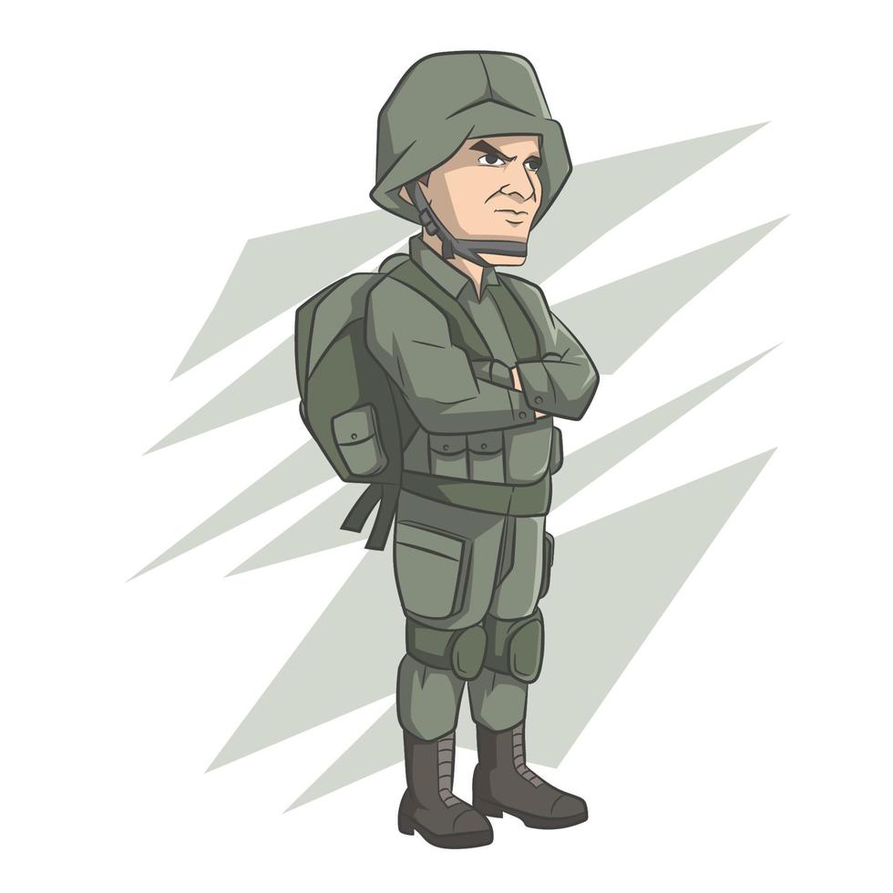 Army soldier military vector