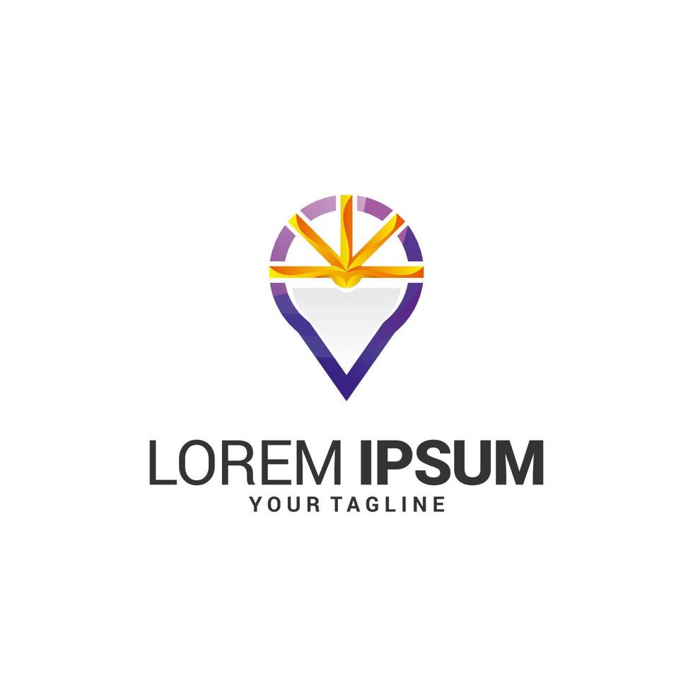Modern Logo Design Template vector