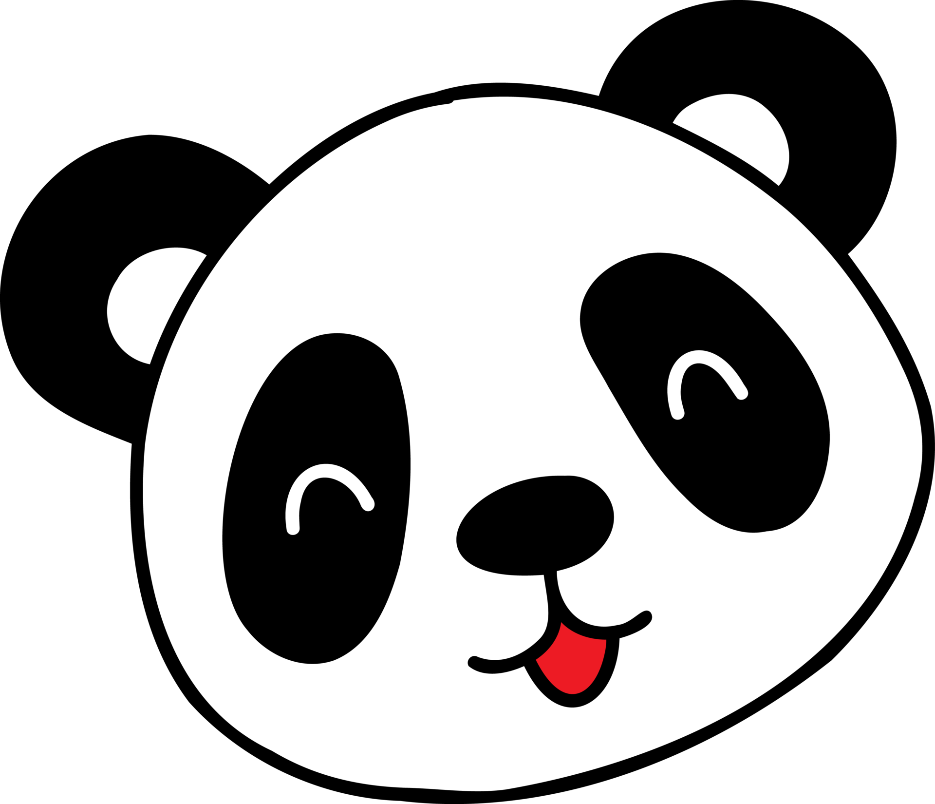 Rosto De Desenho Animado Panda PNG , Desenho Animado, Rosto, Panda Imagem  PNG e Vetor Para Download Gratuito