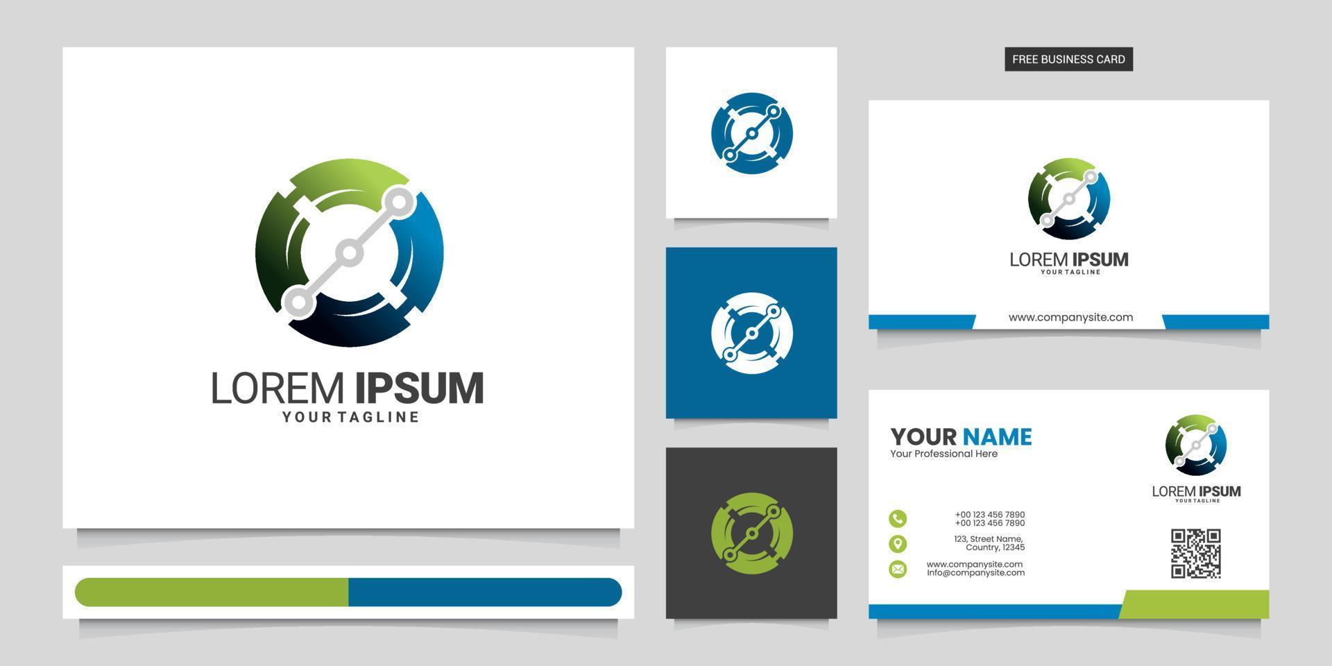 Modern Logo Design Template vector