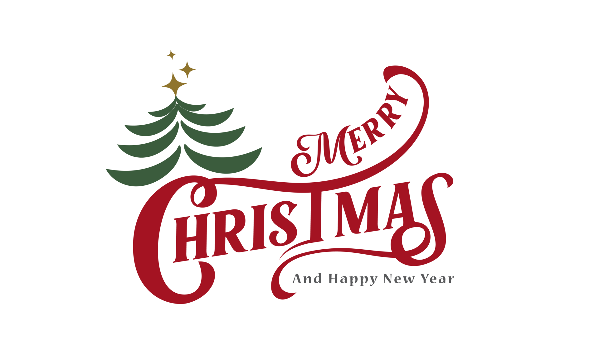 Merry Christmas And Happy New Year 11024048 PNG