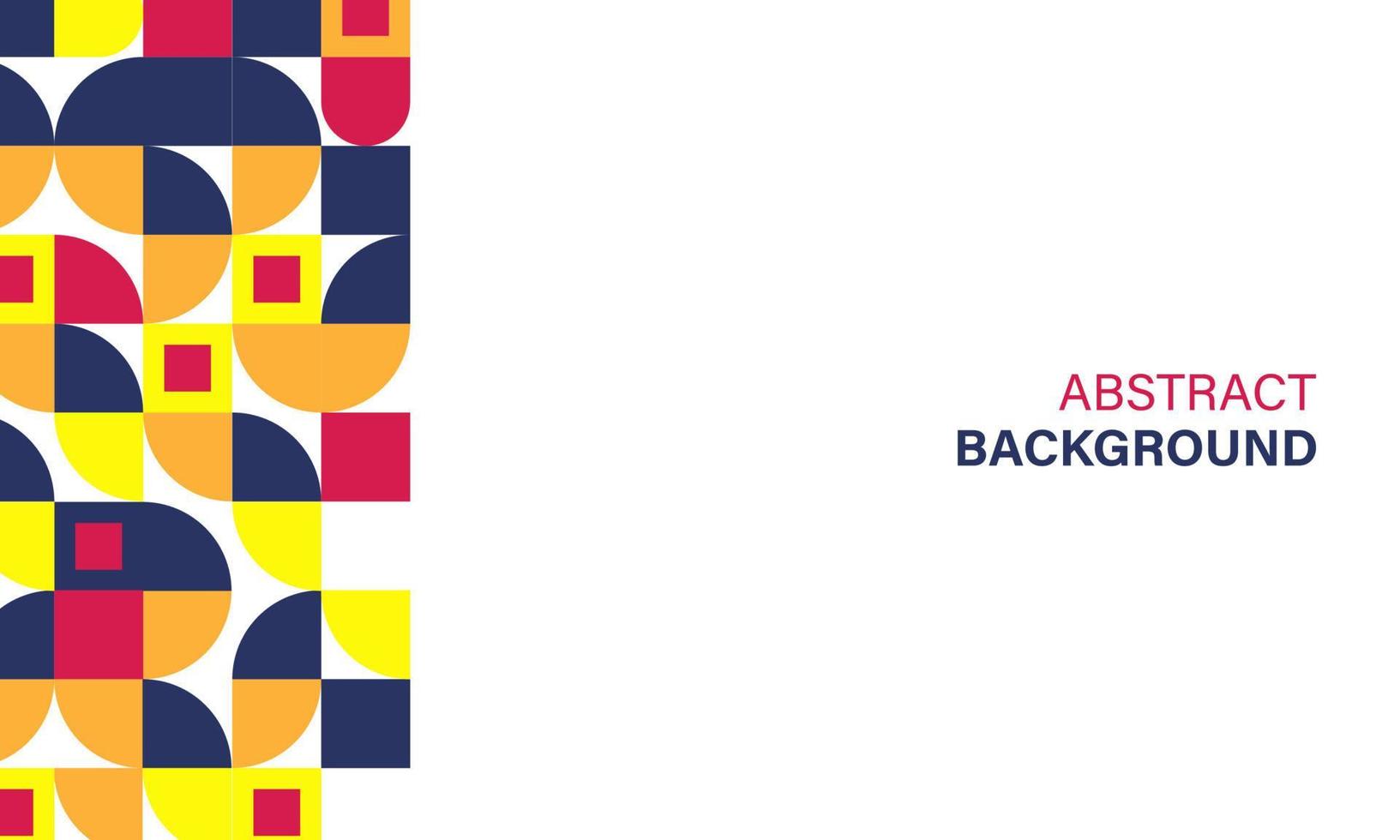 Geometric abstract background vector
