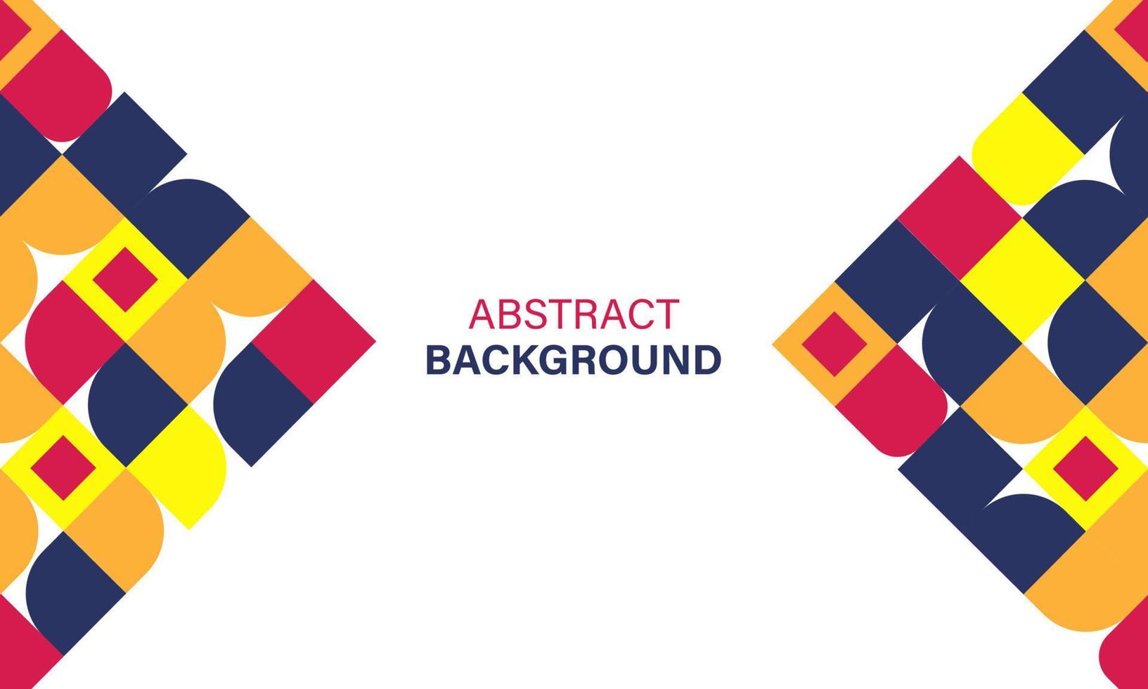 Geometric abstract background vector