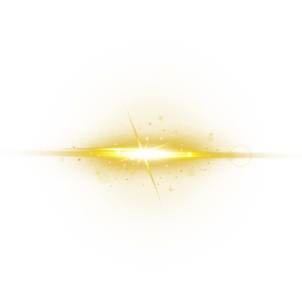 effet de lumière parasite numérique réaliste png