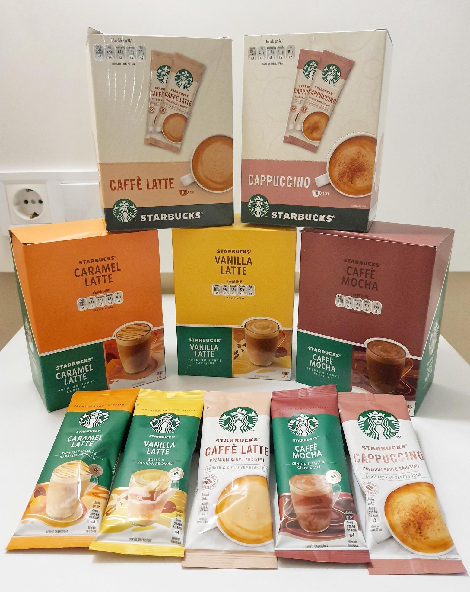 Starbucks premium instant coffee sachet original from Turkey. 11024872
