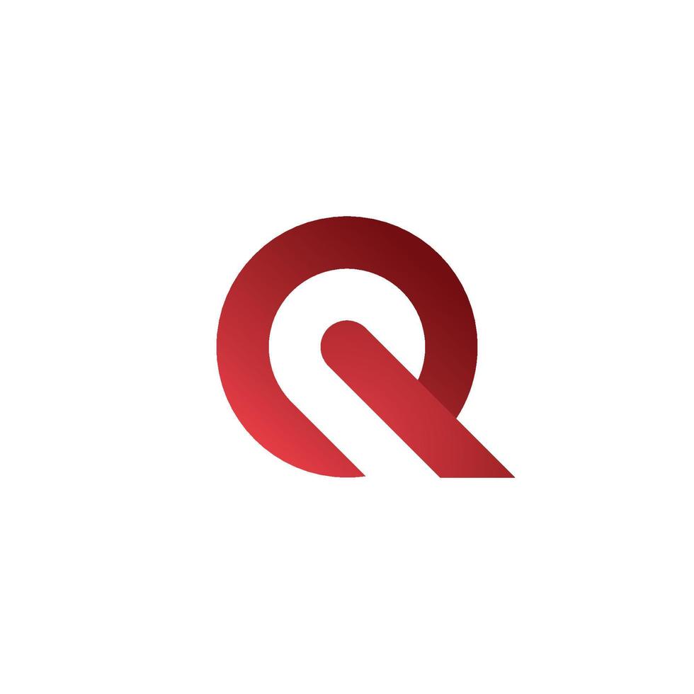diseño de ilustración de plantilla de logotipo de vector de letra q