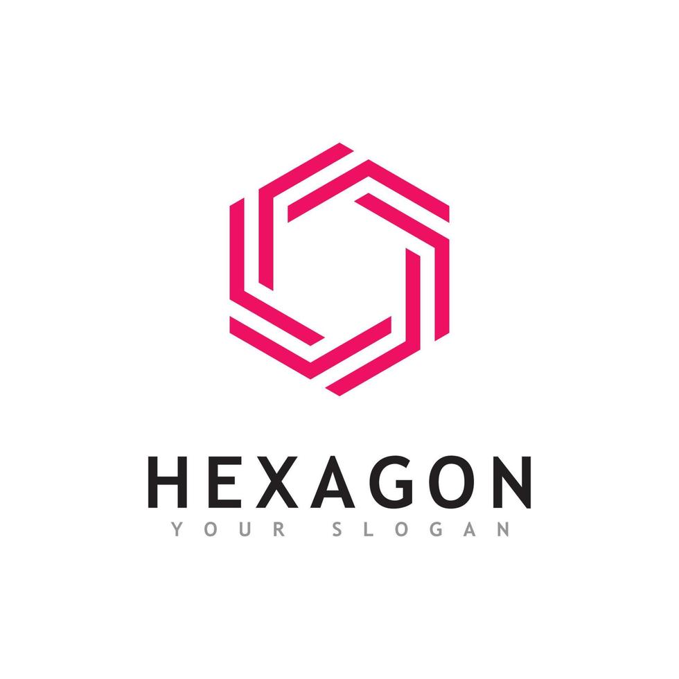 Creative Hexagon logo vector design 11024984 Vector Art at Vecteezy