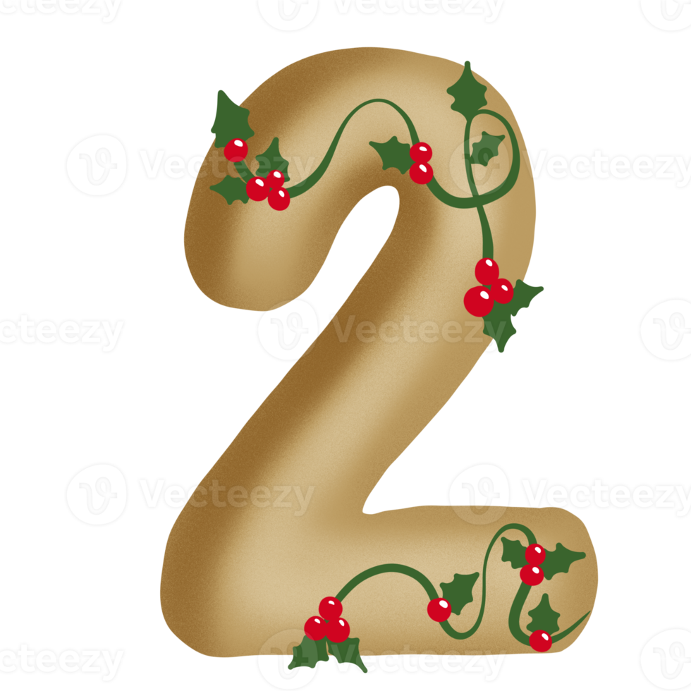 Merry Christmas Alphabet Set png