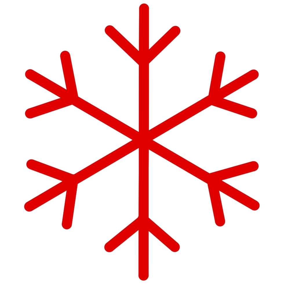 Kerstmis sneeuwvlok winter png