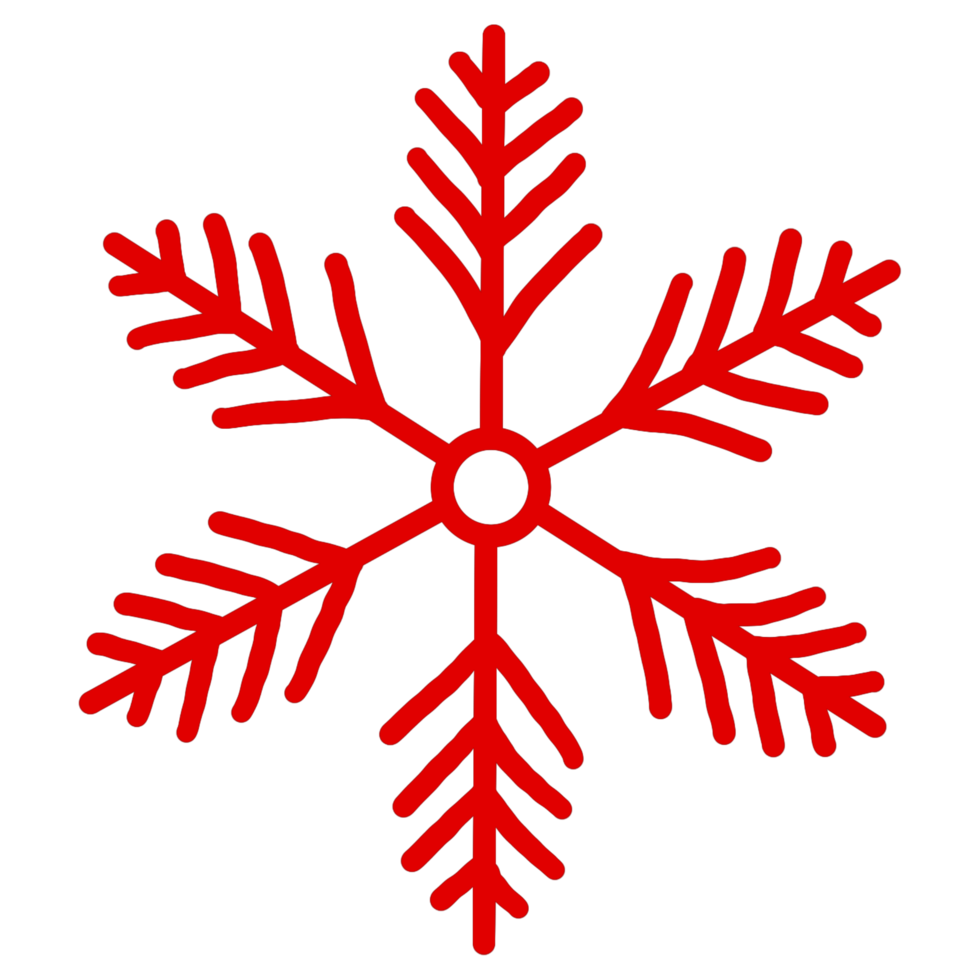 jul snöflinga vinter- png