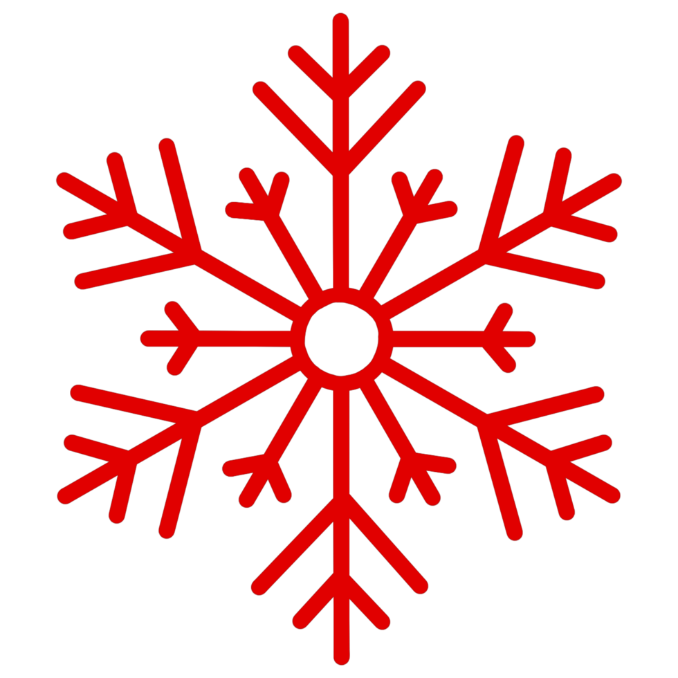 jul snöflinga vinter- png