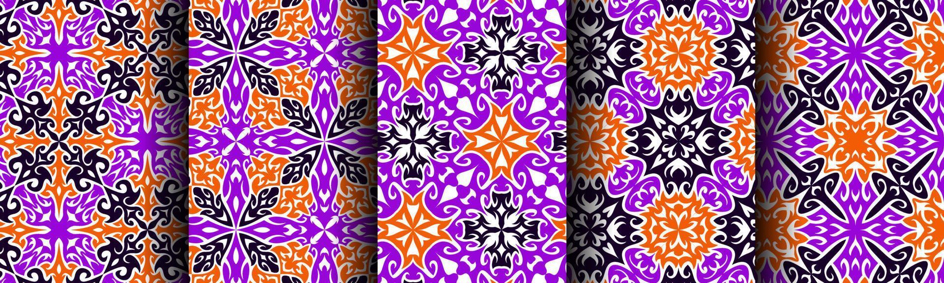 traditional ethnic pattern abstract vector