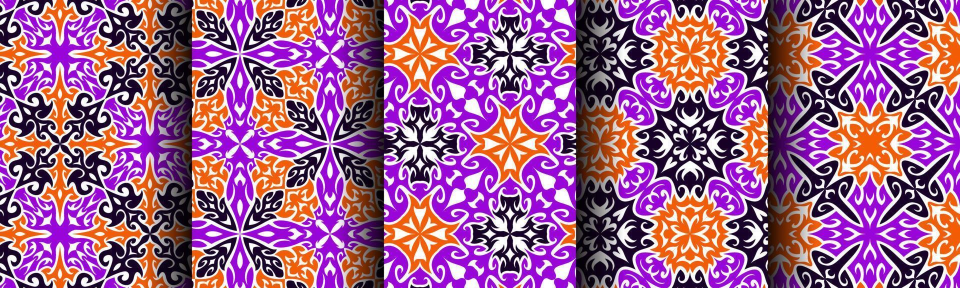 traditional ethnic pattern abstract vector