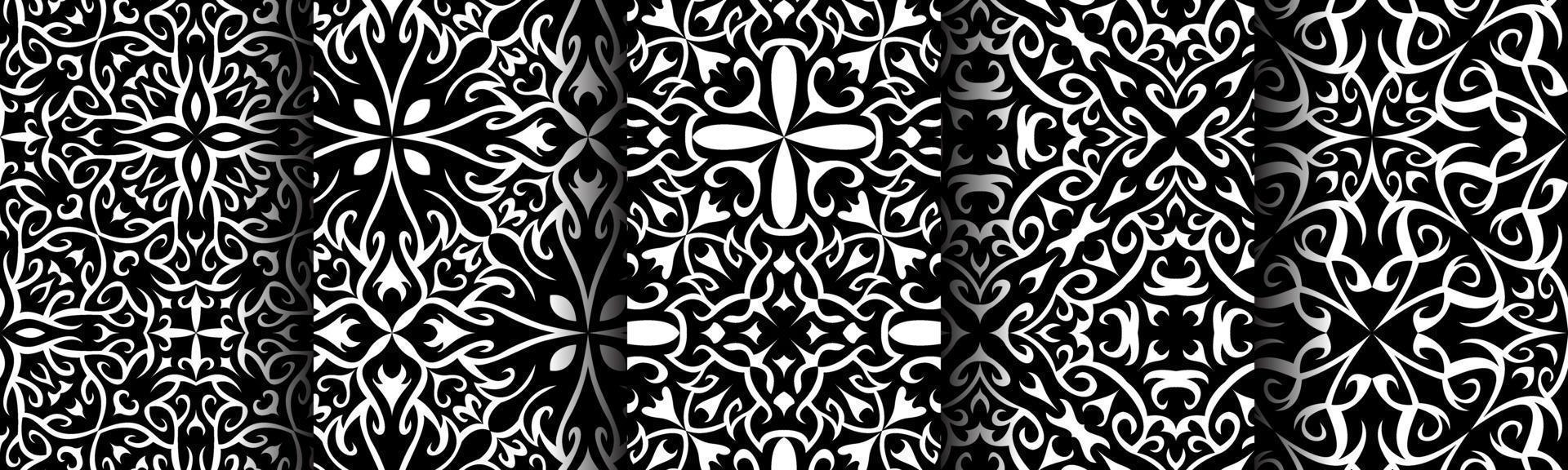 traditional ethnic pattern abstract vector