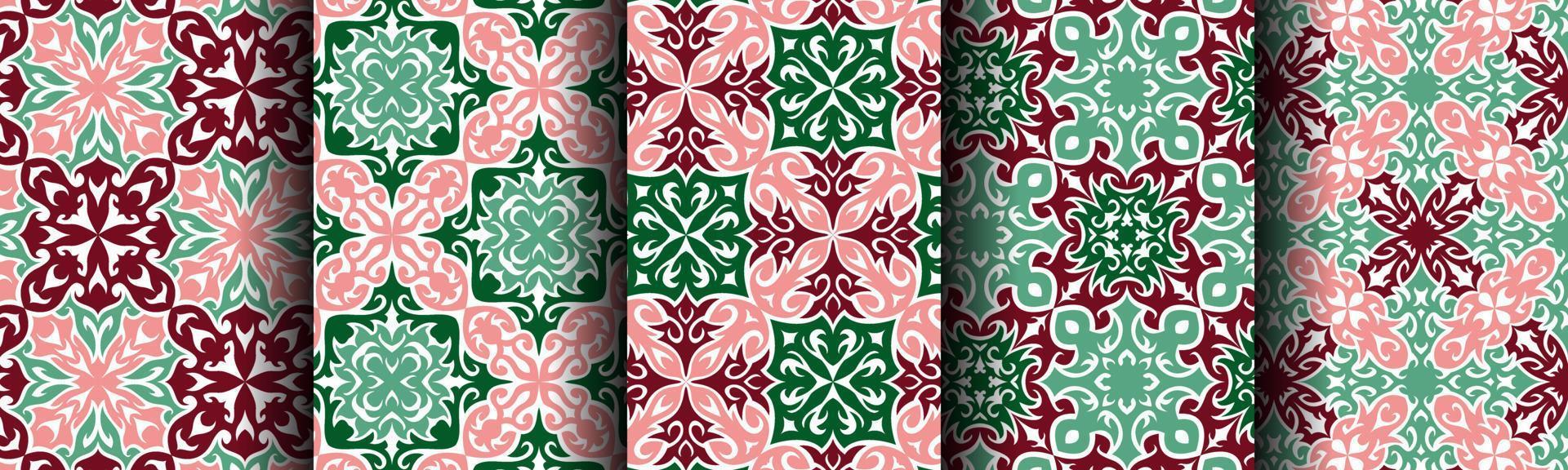traditional ethnic pattern abstract vector