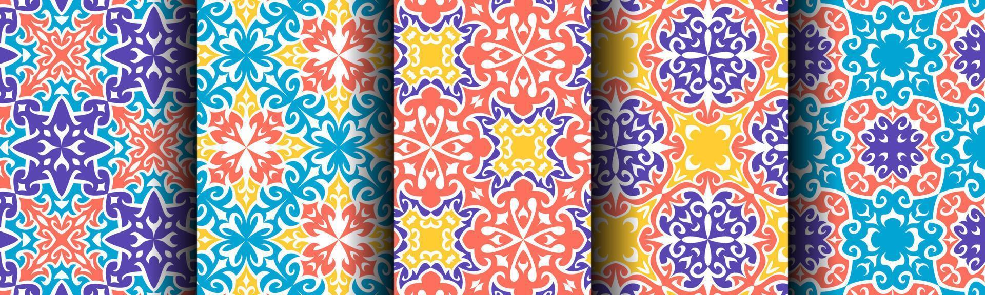 traditional ethnic pattern abstract vector