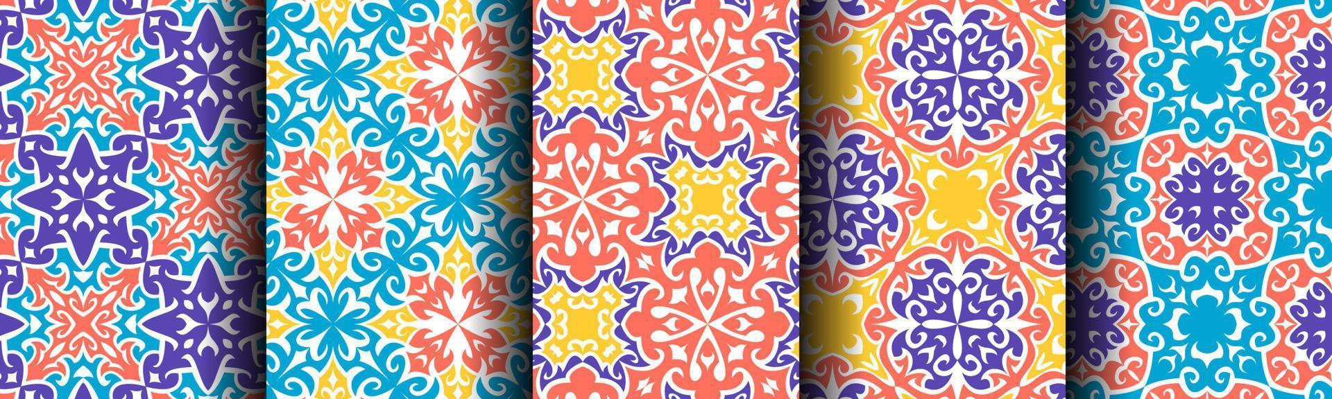 traditional ethnic pattern abstract vector