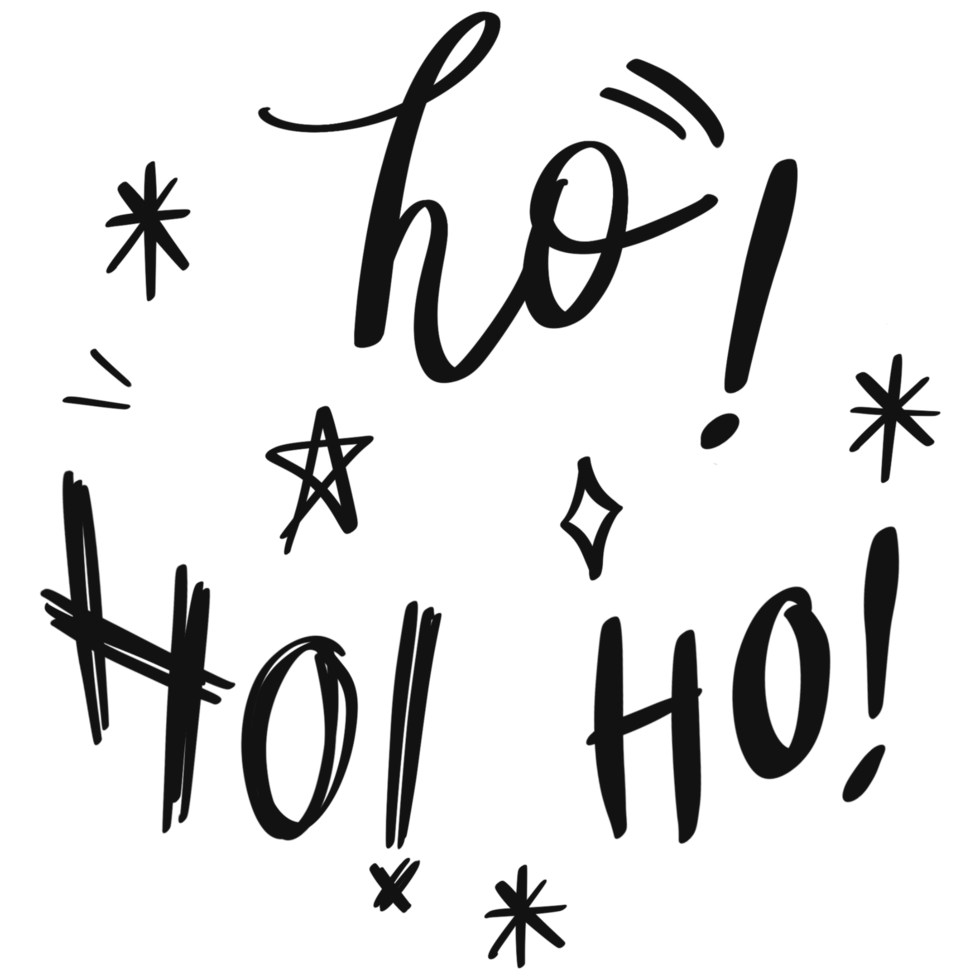 Kerstmis citaat belettering png