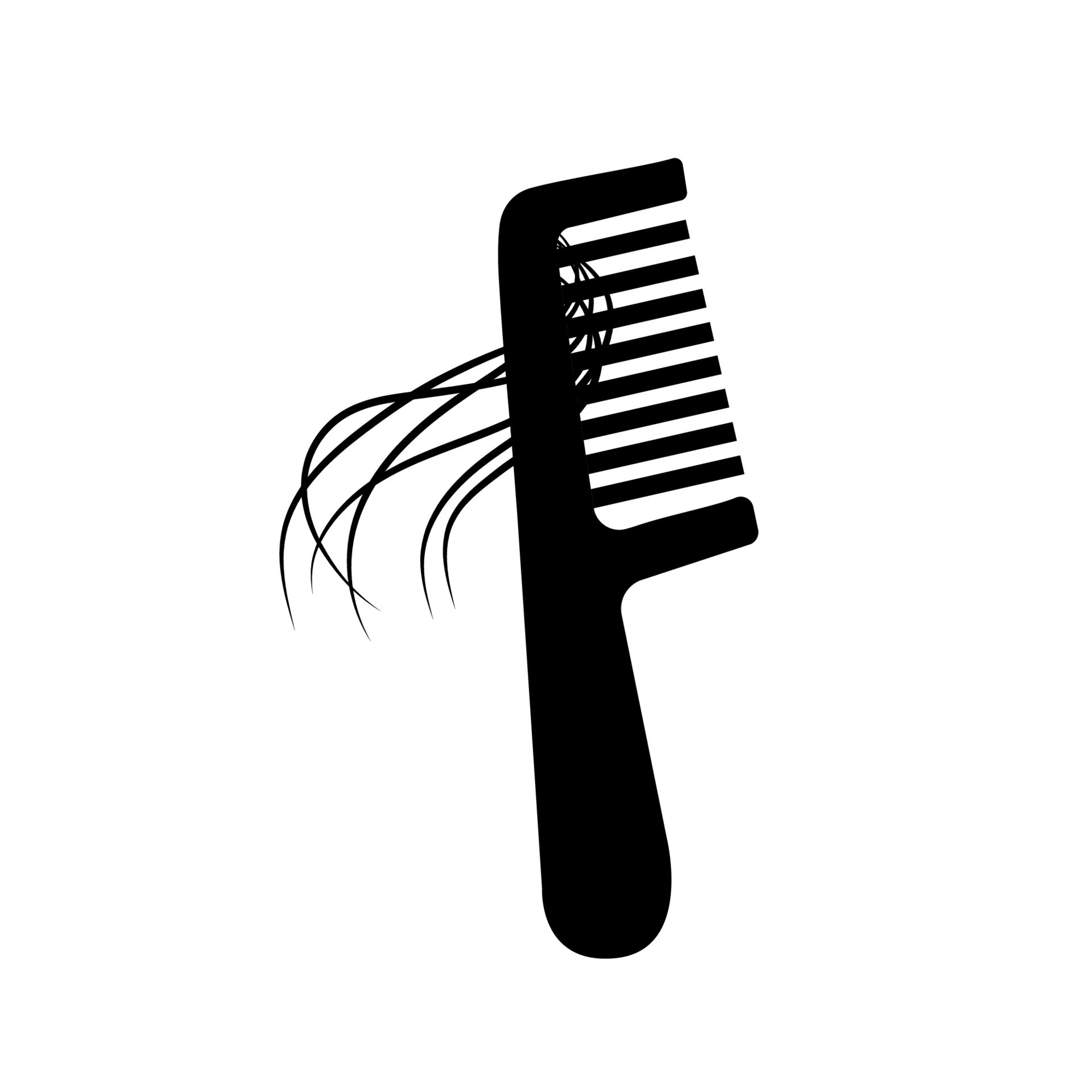 Hair loss woman problem. Hairbrush silhouette in simple style. Female or male hair on comb. Vector illustration, isolated icon on white background. Alopecia symptom because of stress and viral disease 11026282 Vector Art at Vecteezy Hair loss woman problem. Hairbrush silhouette in simple style. Female or male hair on comb. Vector illustration, isolated icon on white background. Alopecia symptom because of stress and viral disease 11026282 Vector Art at Vecteezy