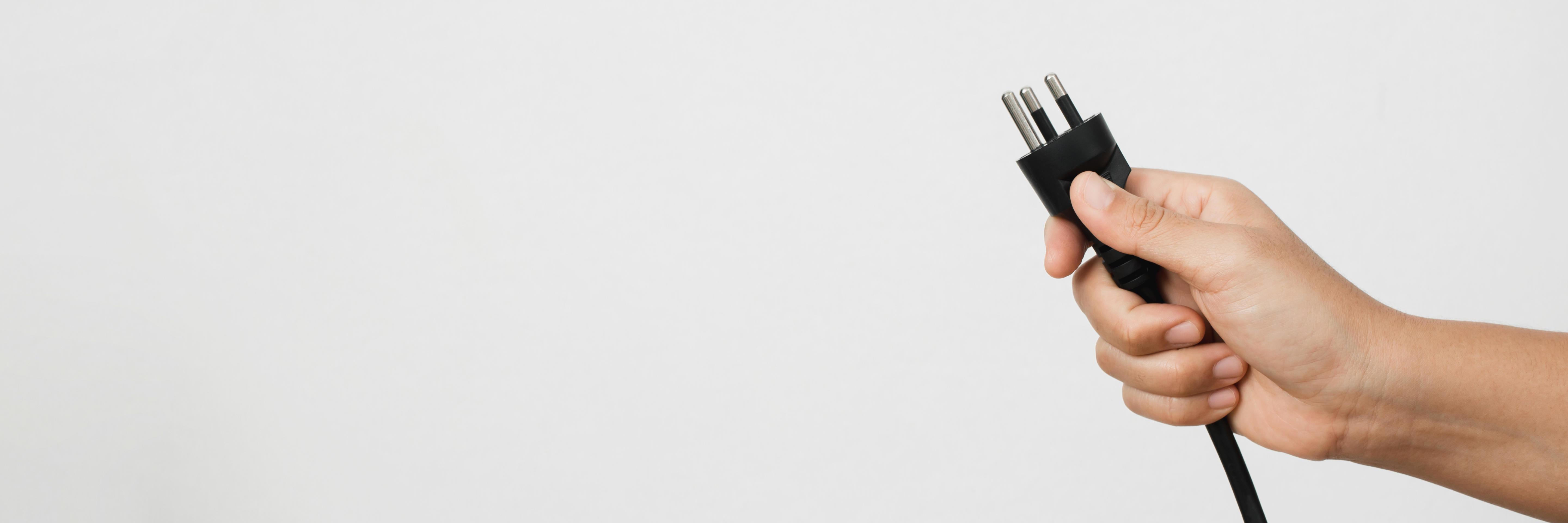 Electrical appliances plugs full of all plugs or plugs together. Because of the risk of causing