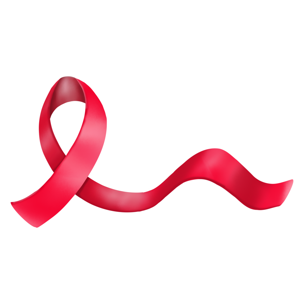 Red Ribbon HIV World AIDS Day Digital Painting 11026688 PNG red-ribbon-hiv-world-aids-day-digital-painting-11026688-png
