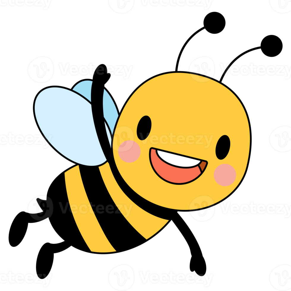 Honey Bee Filled Clipart png