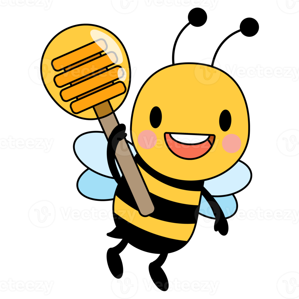 Honey Bee Filled Clipart png