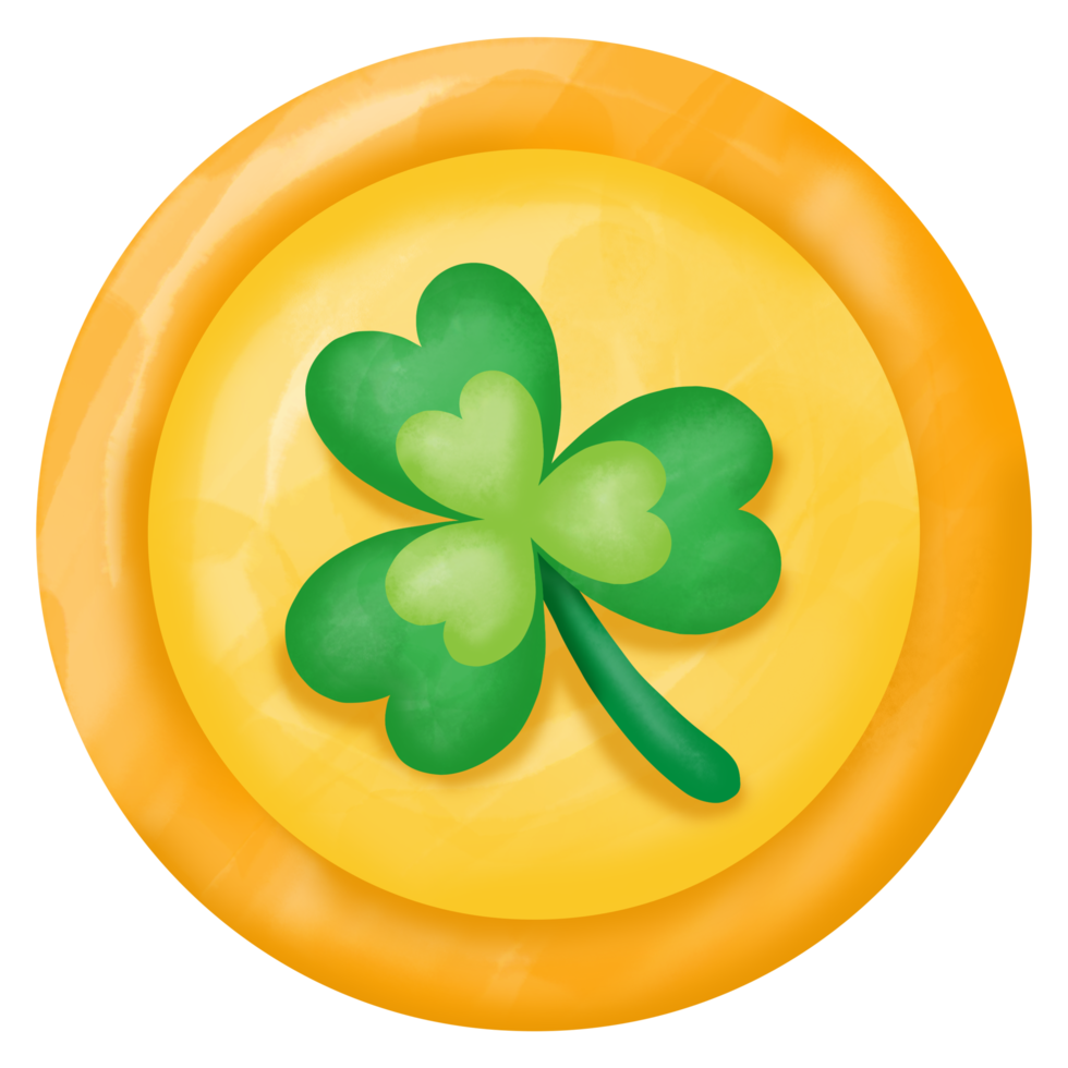 st. Patrick dag waterverf clip art, png