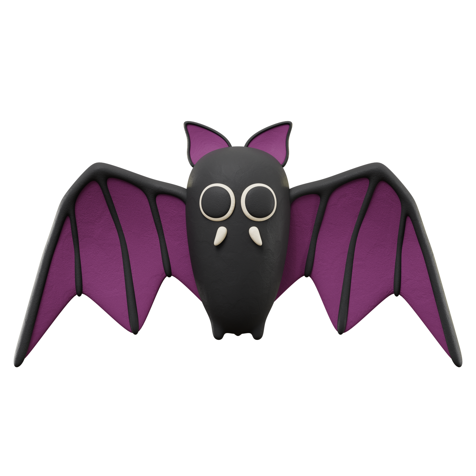 3d Bat Icon Halloween Illustration 11026932 PNG