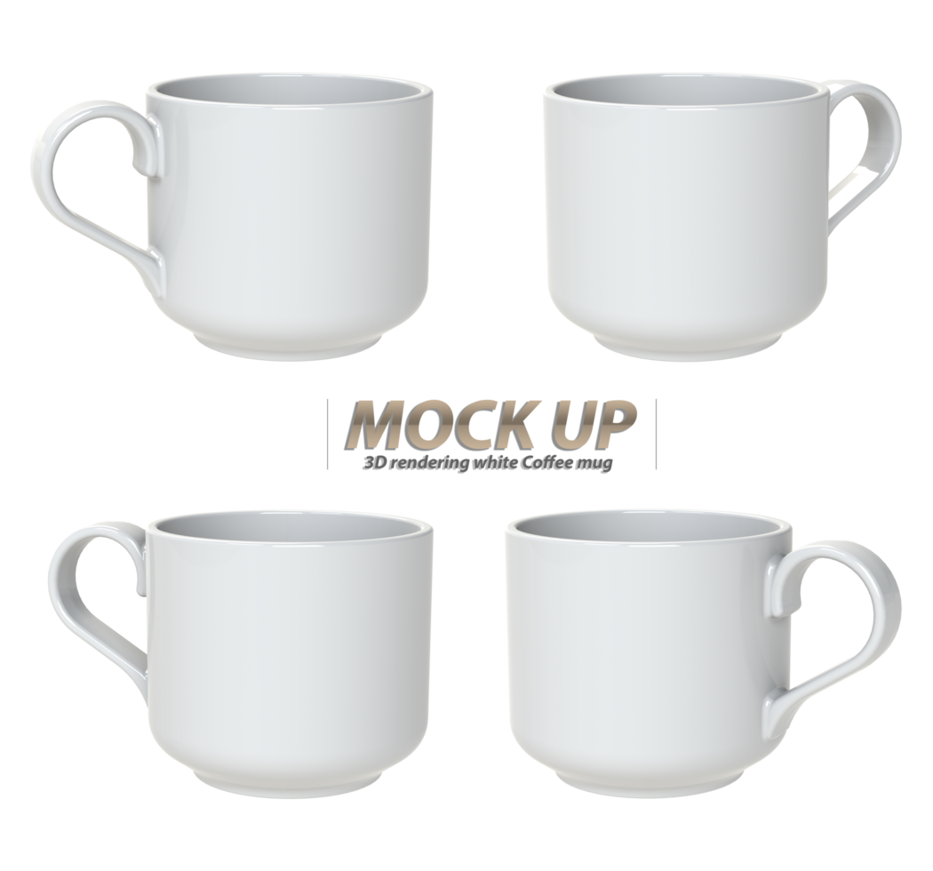 Coffee mug isolated on a white background png