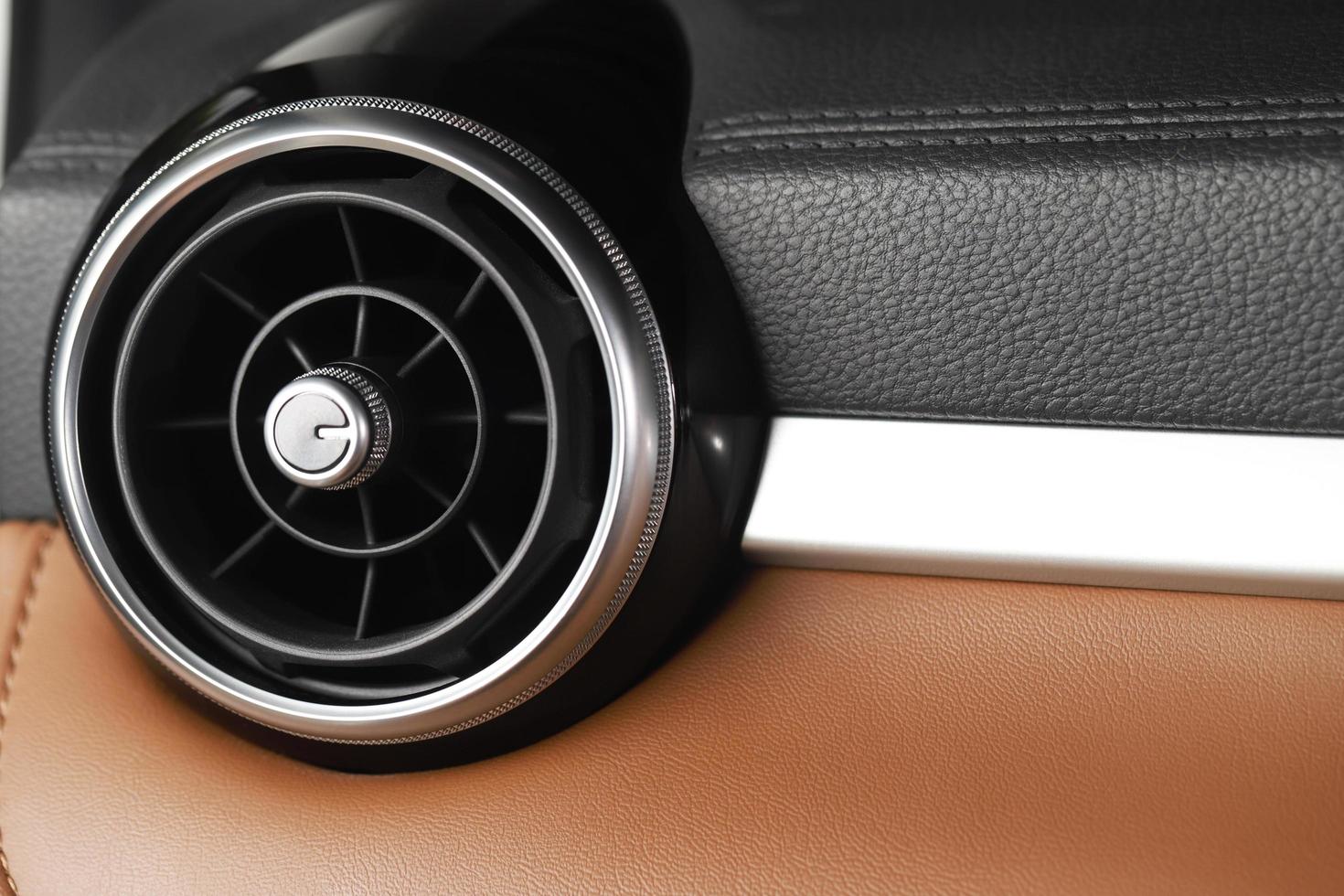 close-up car air conditioning  is cool photo