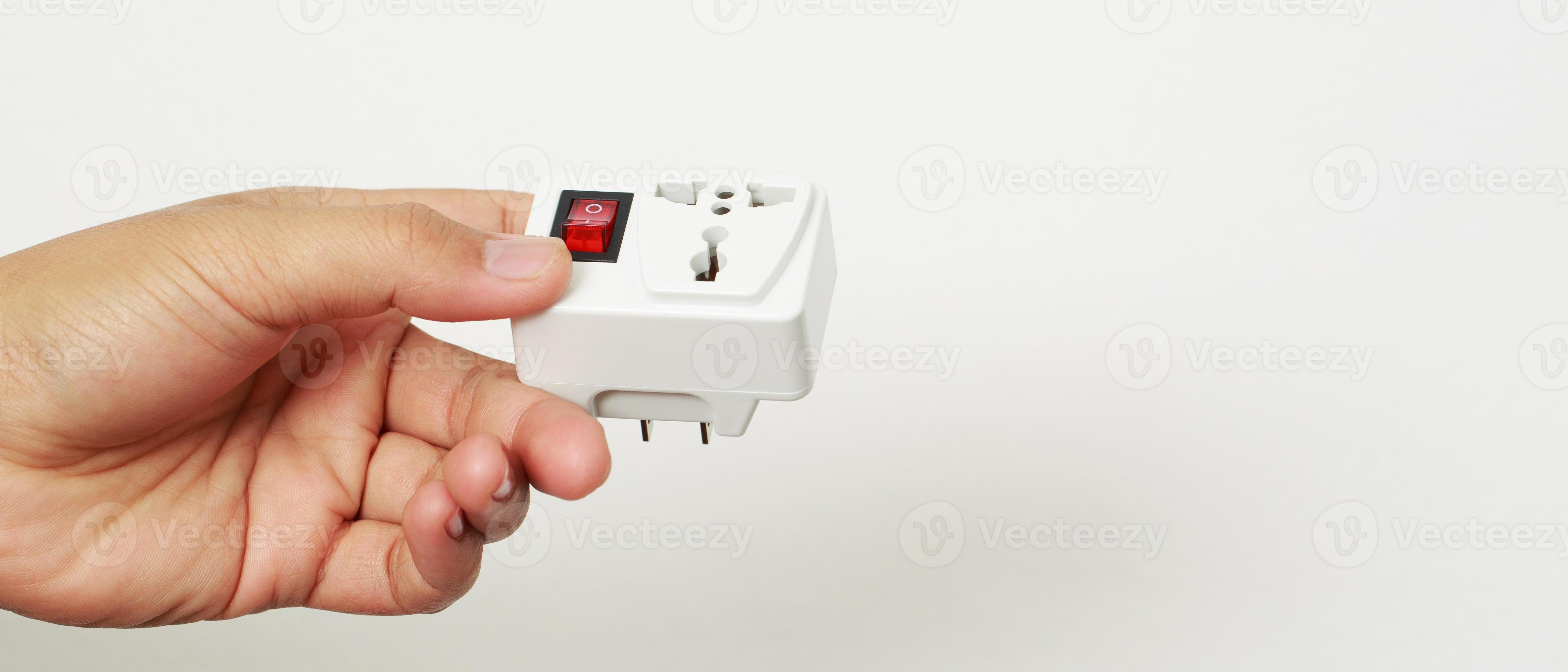 An extension socket is a device that consists of several components