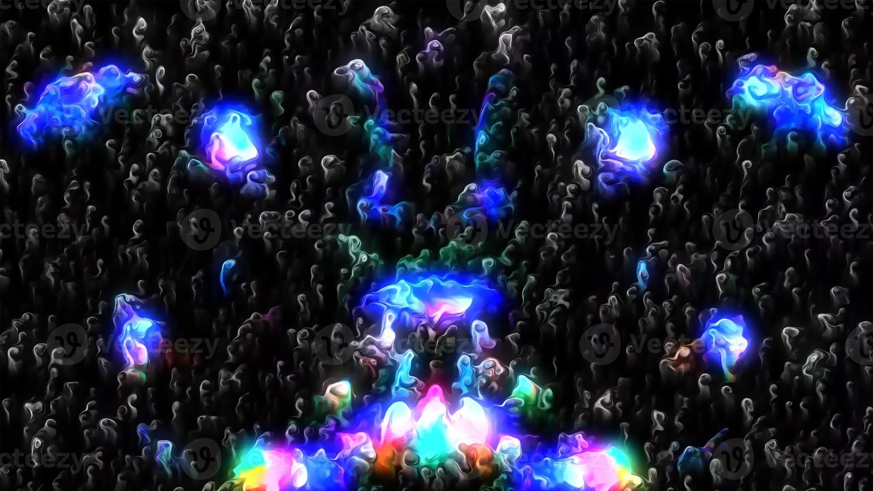 Digital Render Abstract Symmetric Kaleodiscope Pattern photo