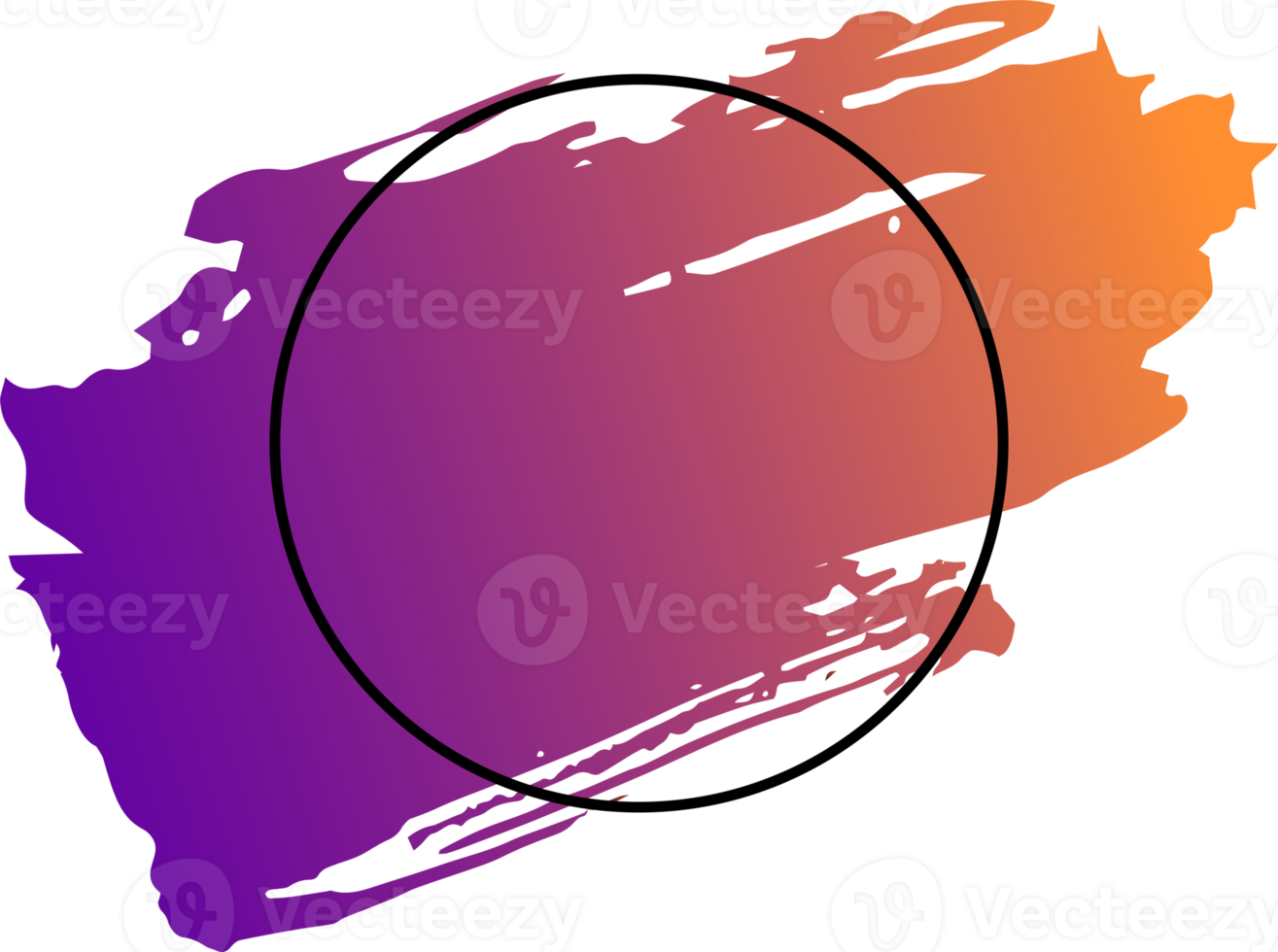 di moda astratto spazzola ictus per copia spazio telaio png