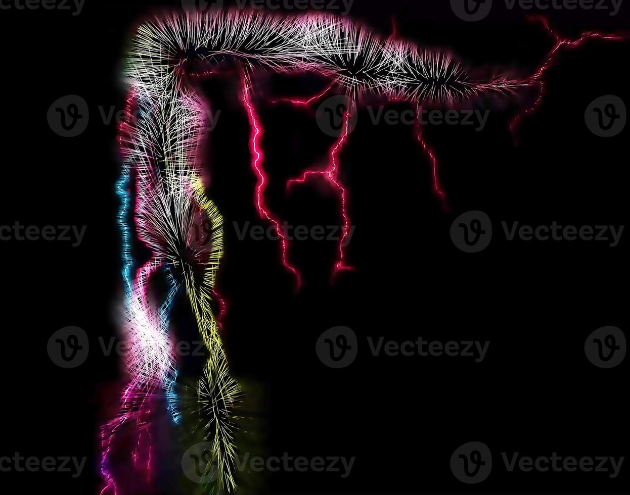 Digital Rendering Electric Background photo