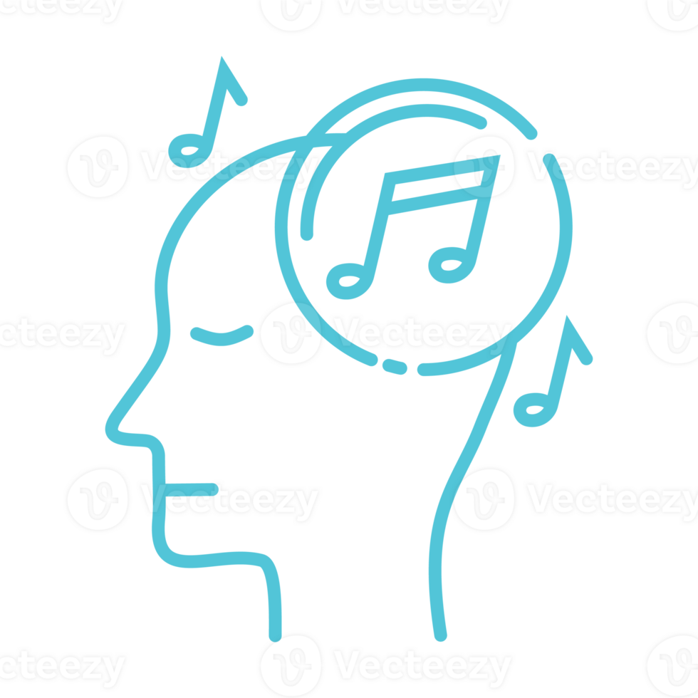 hoofd icoon voor mentaal Gezondheid en emotie symbool png