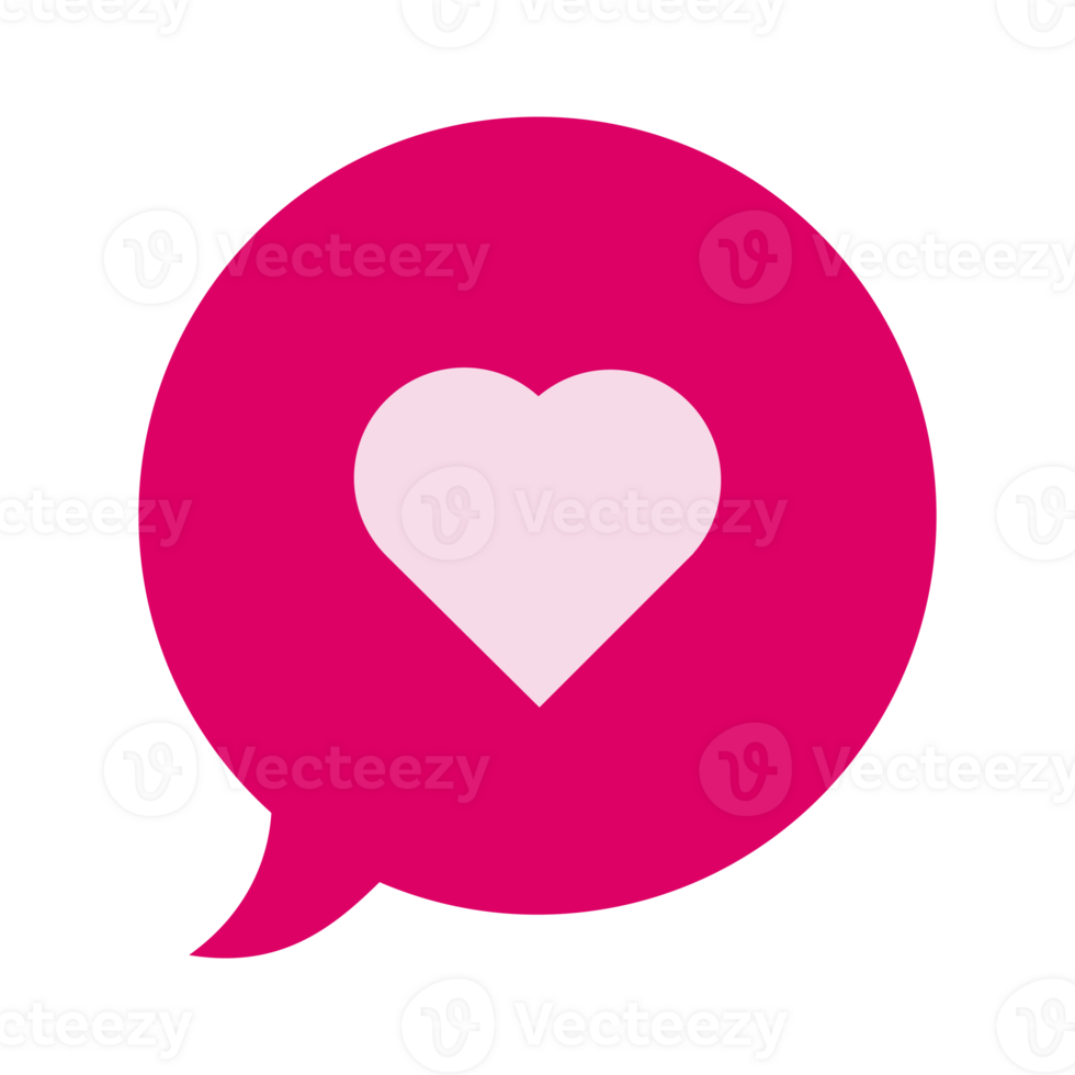 love symbol and icon illustration for happy valentine day png