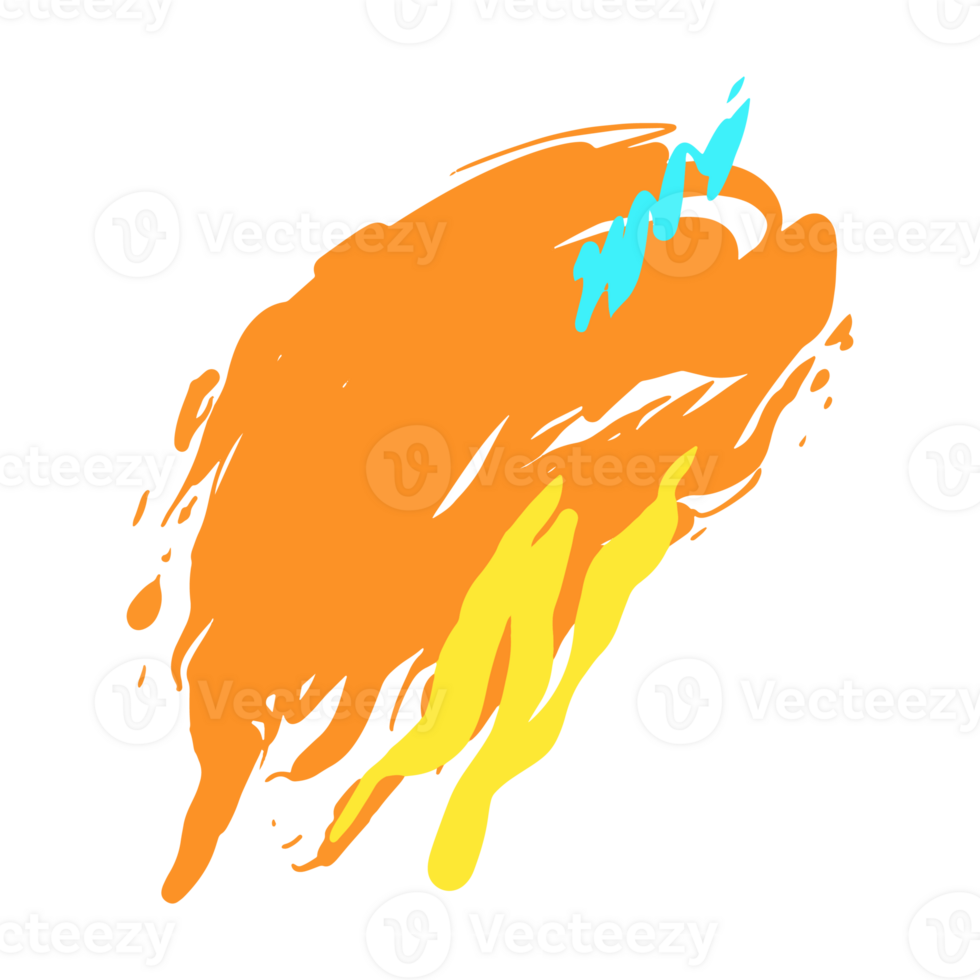 composition de conception de trait abstrait pour l'espace de copie et l'élément de conception png