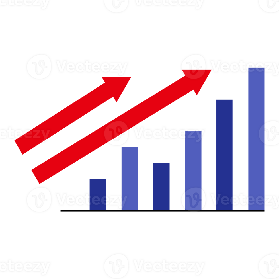 stock exchange and trading icon design element png