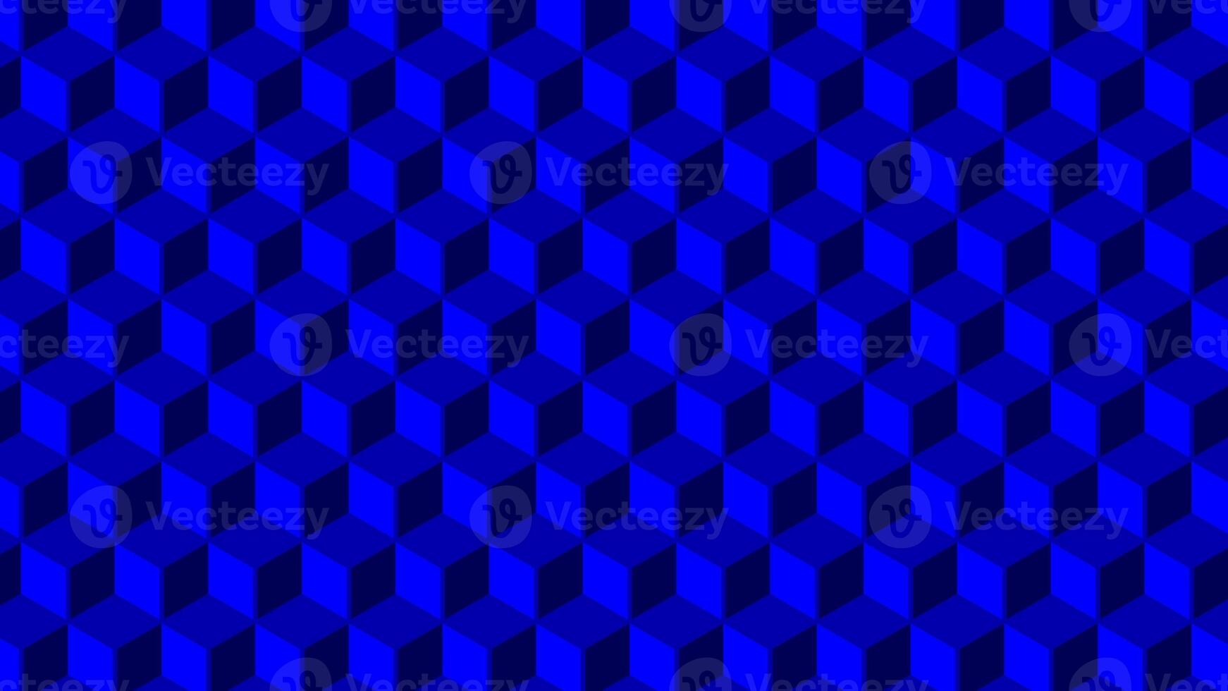 Modern and futuristic geometric hex cube background pattern. photo