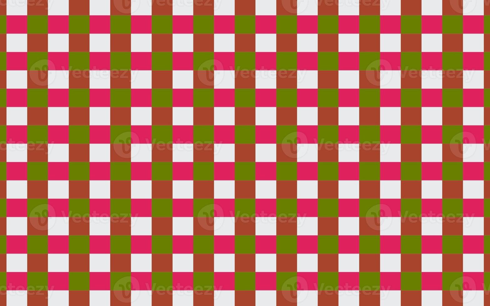 Colorful checkered pattern background. Seamless pattern illustration background. Tablecloth pattern. Gingham illustration pattern. Plaid patterns. Retro and vintage line patterns. photo