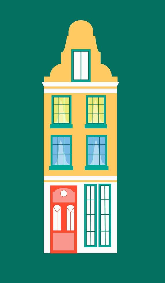 old european building landmark28.08.22 vector