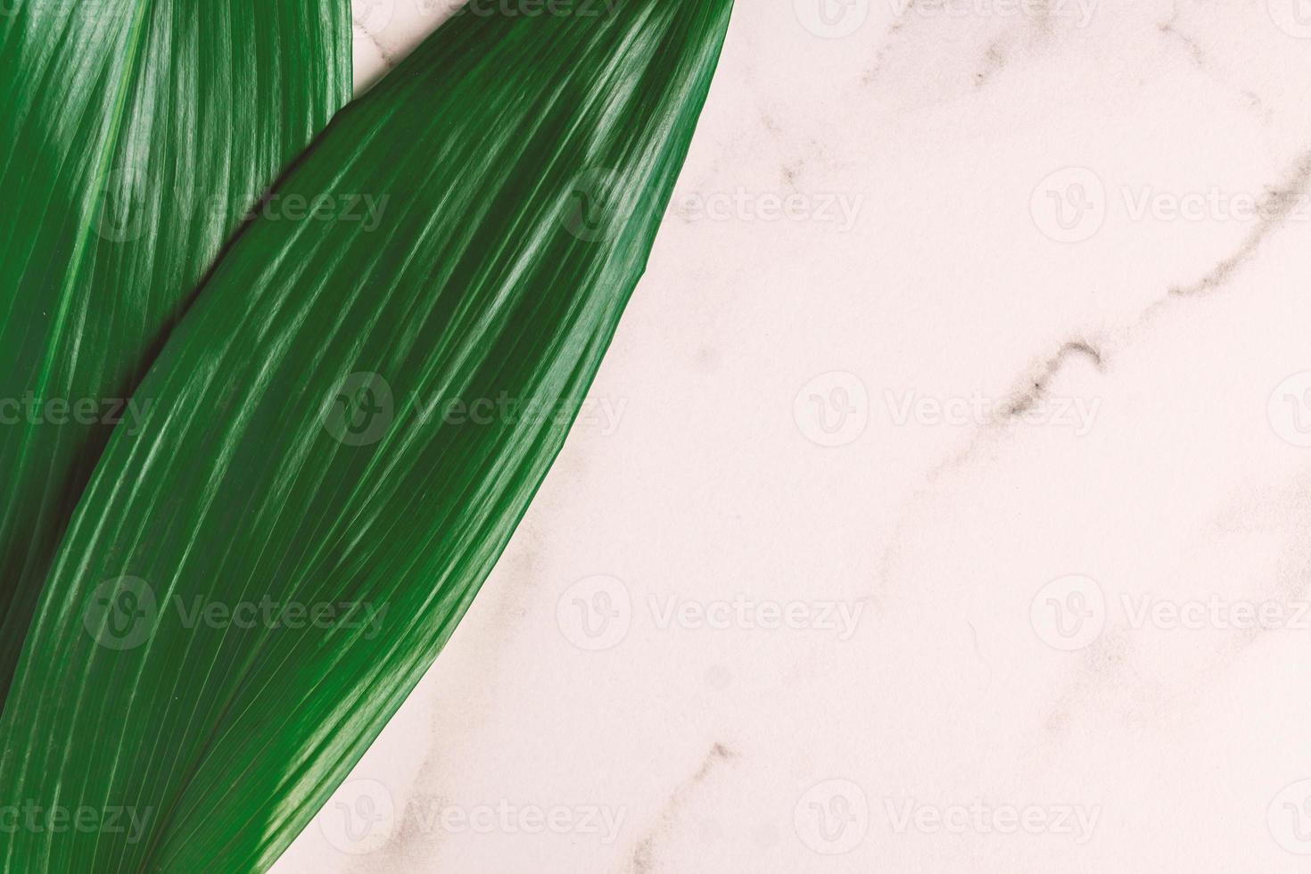 Top view Empty Space backdropon white marble background. blank mockup scene for product, sale, banner, presentation, cosmetics, offer, web. photo