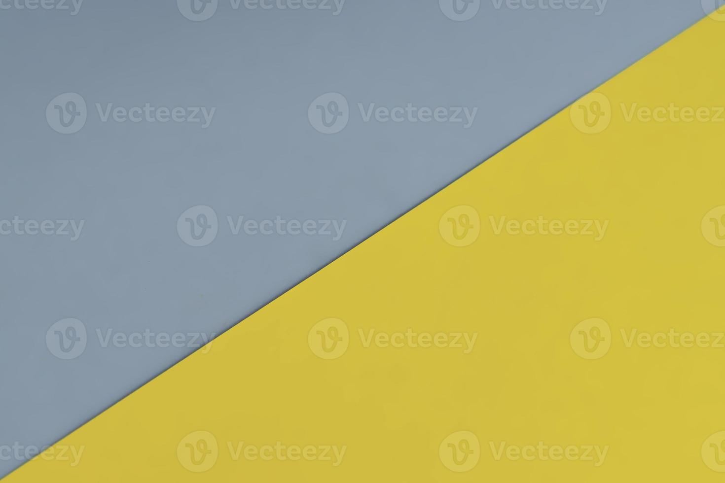 Flat lay in a trendy 2021 new colors. Illuminating Yellow and Ultimate