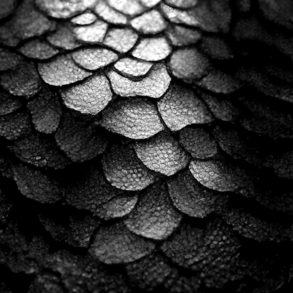 escala de serpiente textura monocromo perfecta foto