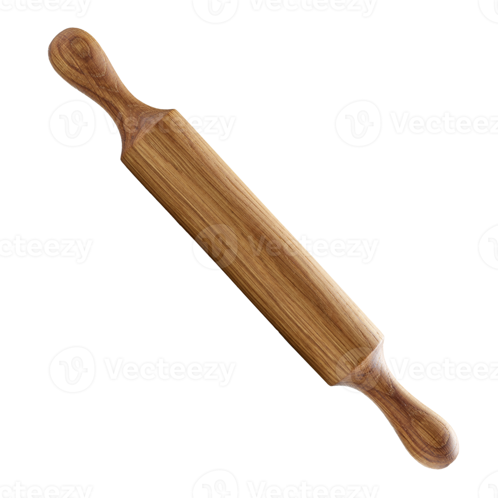 wooden rolling pin png